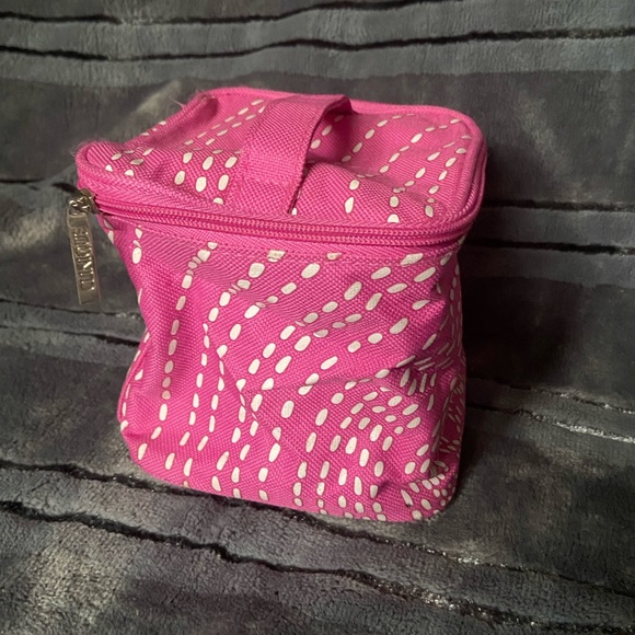 Pink Clinique Makeup Bag with Handle - Picture 1 of 3